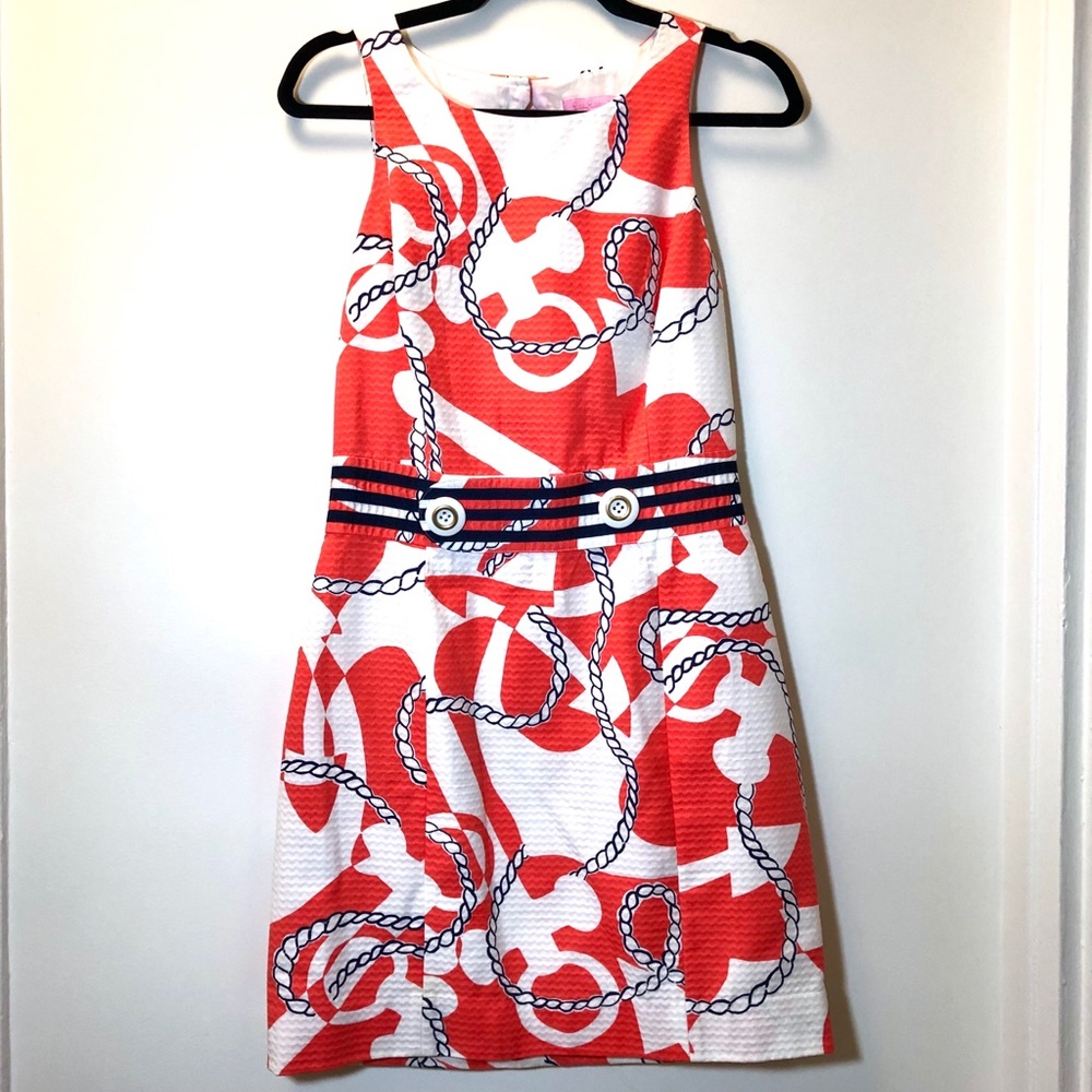 Lilly Pulitzer Nautical Sundress (Size 4)